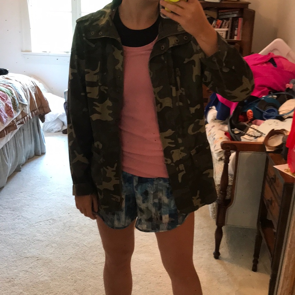 ACTIVE USA camo utility jacket